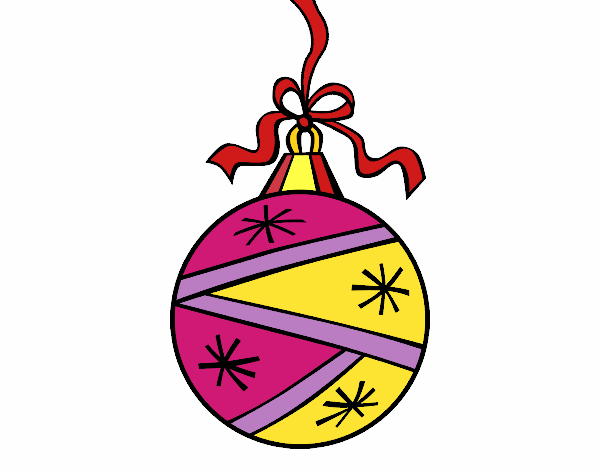 Dibujo Una bola de Navidad pintado por LULA1096