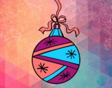 Dibujo Una bola de Navidad pintado por Zilemzitha