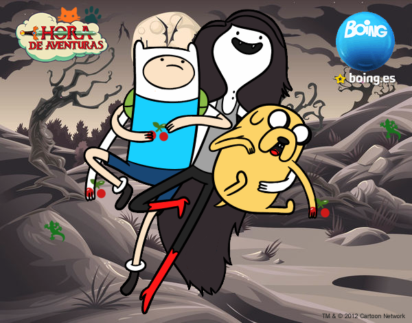 Volando con Marceline