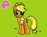 Dibujo Applejack de My Little Pony pintado por ICHII