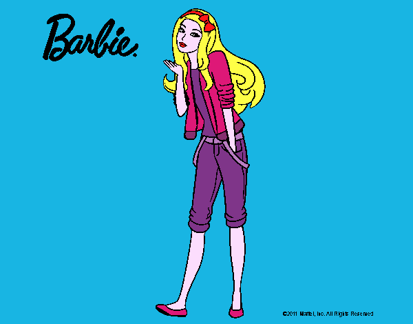 barbie de jeans