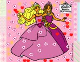 Barbie y su amiga súper felices