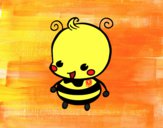 Dibujo Bebé abeja pintado por zoemarcato