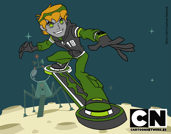 Ben 10 skateboard