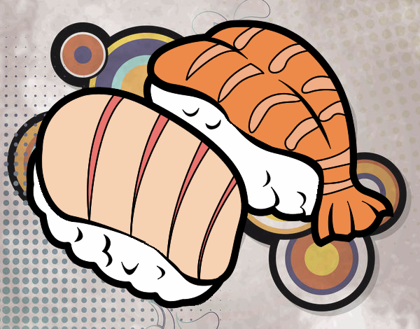 s.s.a. sushi de salmon y atún