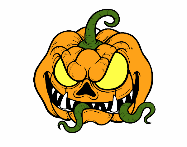 Calabaza terrorífica