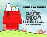 Dibujo Carlitos y Snoopy la pelicula de peanuts pintado por Jesica23