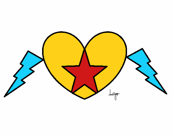 Corazón estrella