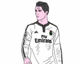 Dibujo Cristiano Ronaldo pintado por seiy