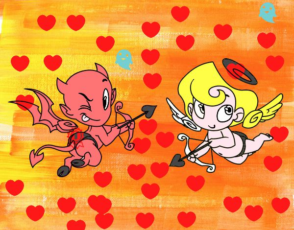 Diablo y cupido