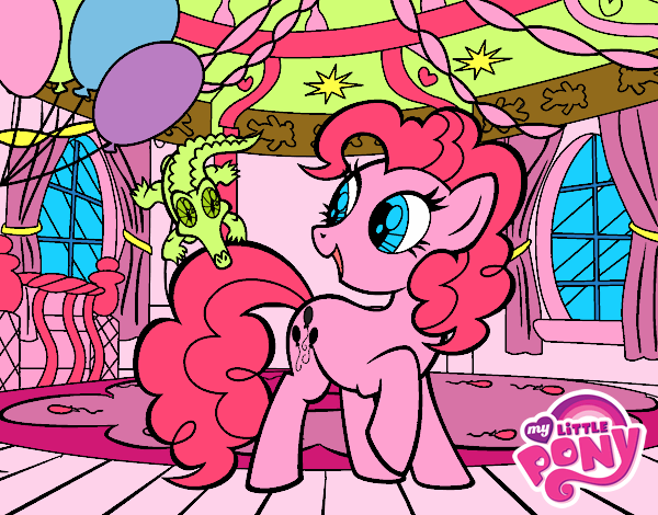 Dibujo El cumpleaños de Pinkie Pie pintado por BFFLOVE