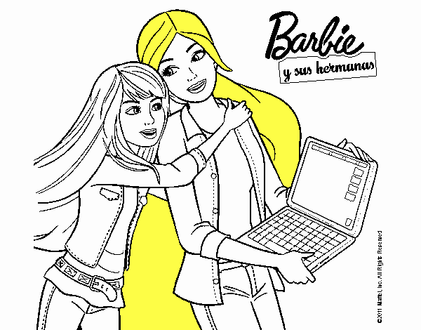 El nuevo portátil de Barbie