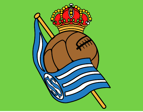 Escudo de la Real Sociedad de Fútbol