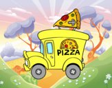 Food truck de pizza