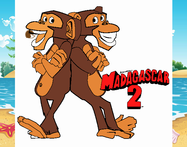 Madagascar 2 Manson y Phil 2