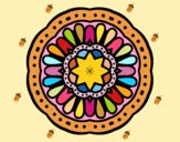 Dibujo Mandala mosaico pintado por Ramon45
