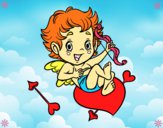 Dibujo Niño Cupido pintado por LunaLunita