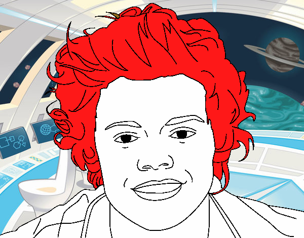 Retrato de Harry Styles