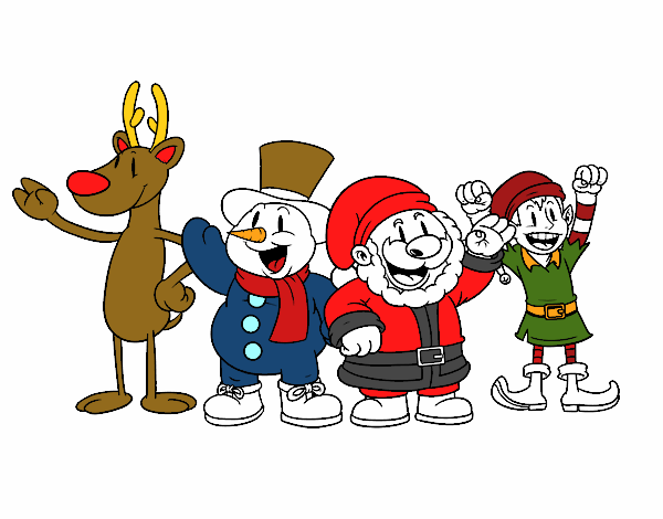 Santa Claus y sus amigos