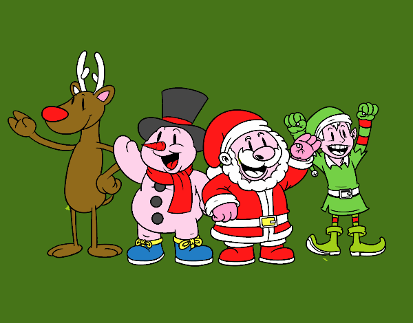 Santa Claus y sus amigos