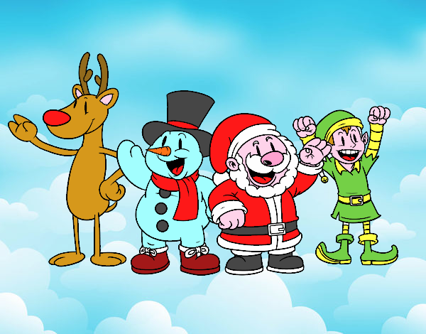 Santa Claus y sus amigos