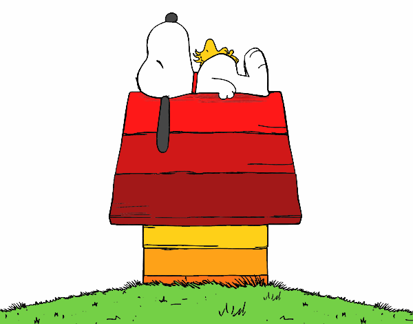 Snoopy durmiendo