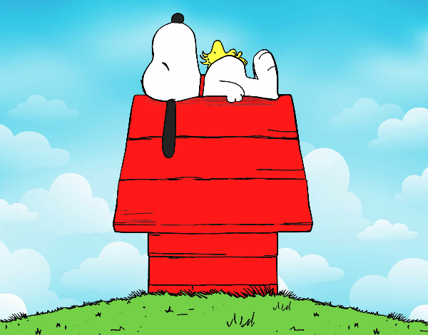 Snoopy durmiendo