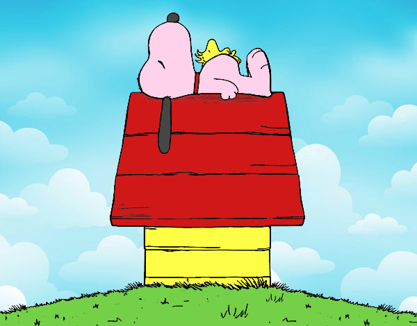 Snoopy durmiendo