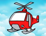 Dibujo Un Helicóptero pintado por andy2016