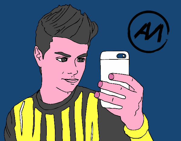 Abraham Mateo selfie