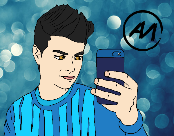 Abraham Mateo selfie