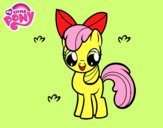 Dibujo Apple Bloom pintado por meagan