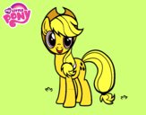 Dibujo Applejack de My Little Pony pintado por meagan