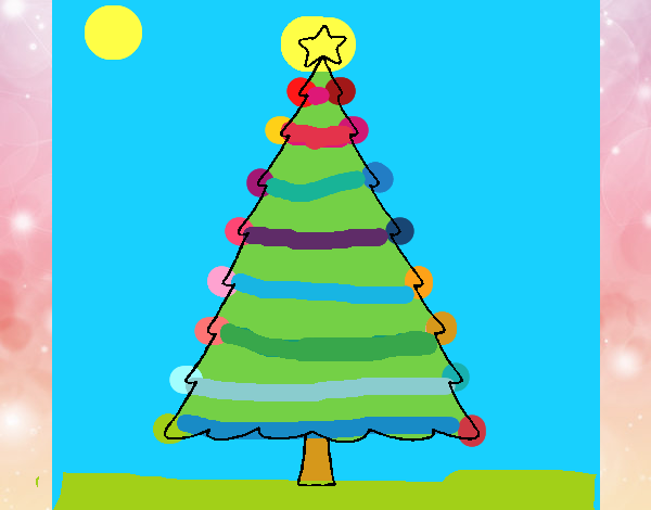 Árbol con estrella