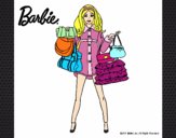 Dibujo Barbie de compras pintado por Juli321