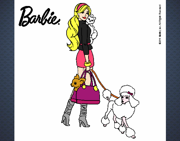 Barbie elegante