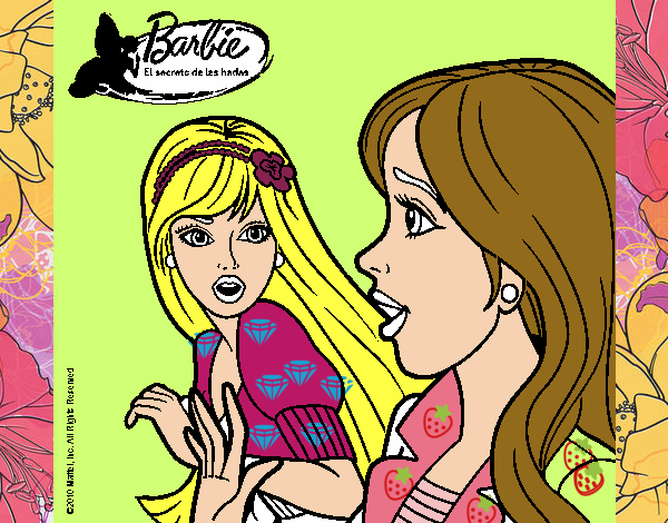 Barbie sorprendida