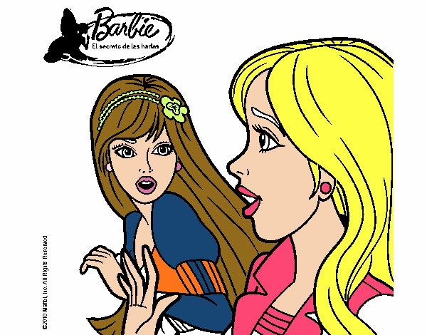 Barbie sorprendida