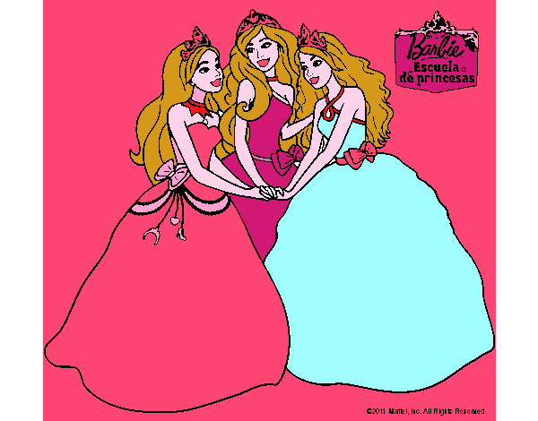 Barbie y sus amigas princesas