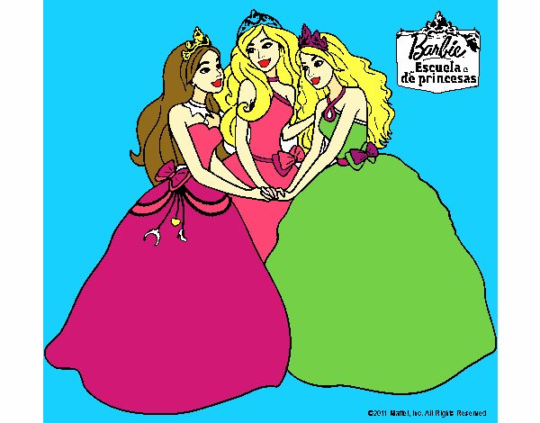 Barbie y sus amigas princesas