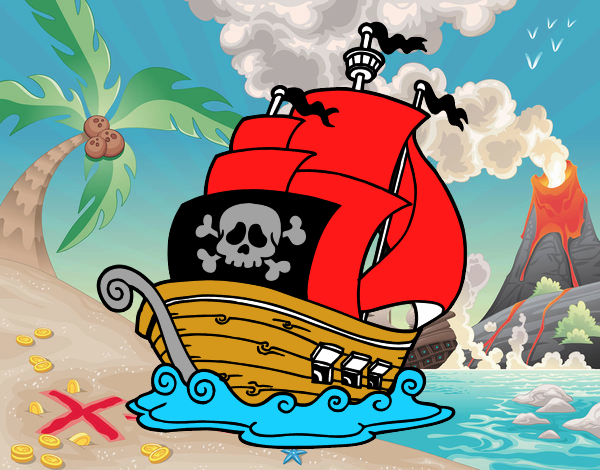 Barco de piratas