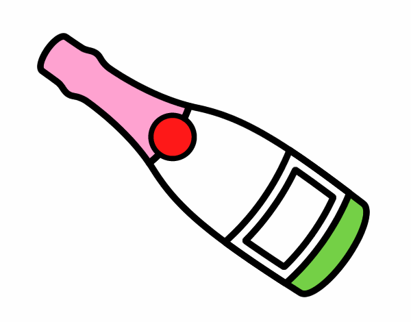 Botella de champagne