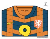 Camiseta del mundial de fútbol 2014 de Holanda