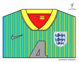 Camiseta del mundial de fútbol 2014 de Inglaterra