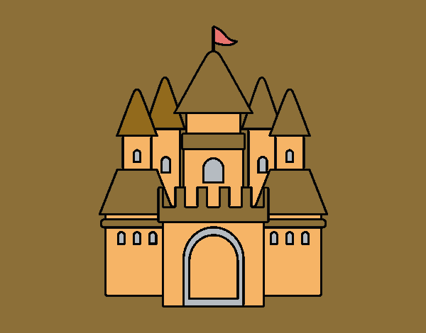 Dibujo Castillo medieval 2 pintado por Micaela510