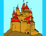 Dibujo Castillo medieval pintado por andy2016