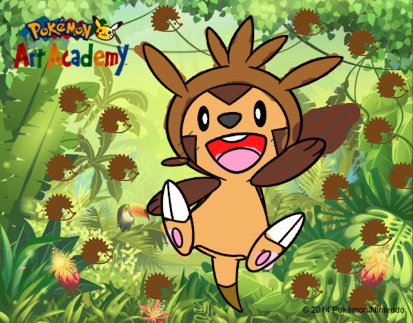 chespin el erizo de castañas 