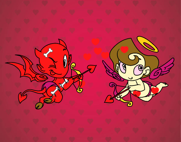 Diablo y cupido