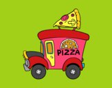 Food truck de pizza