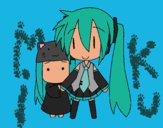 Miku y Kasane Chibi